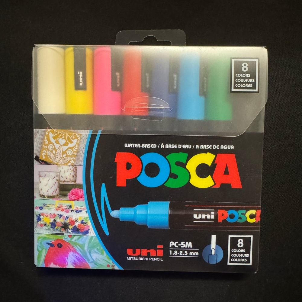 POSCA Paint Marker Set - 8 Colors